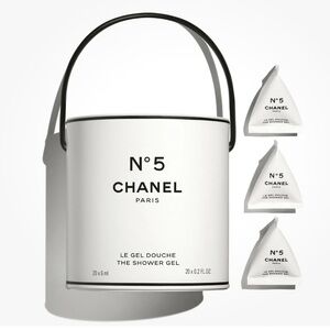 NIB CHANEL №5 Shower Gel Pods in Paint Can Factory 5 100 Anniversary Collection
